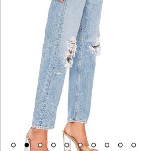AGOLDE 90’s Mid Rise Loose Fit Jeans-Color Fall Out